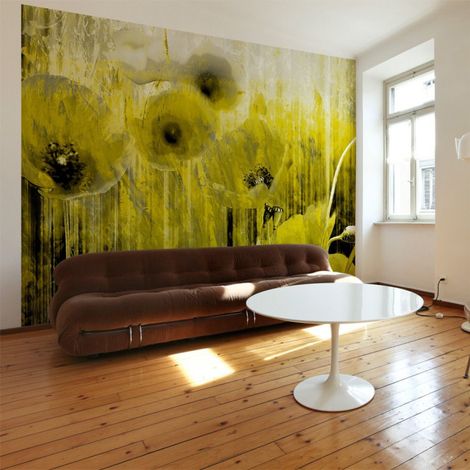 Papier Peint "Yellow Madness" 245 x 350 cm (1/2)