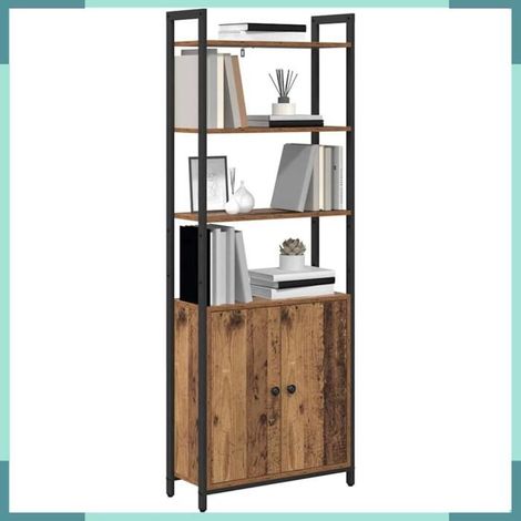 883860 Bibliothèque Bois Ancien 60 x 24 x 161 cm Bois d'ingénierie (1/5)