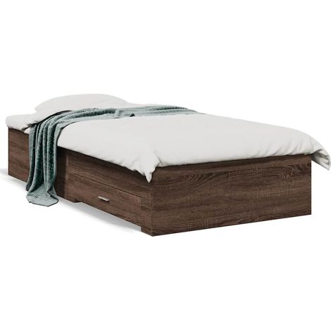 Maison Exclusive - Giroletto Cassetti Rovere Marrone 75x190 cm Legno Multistrato