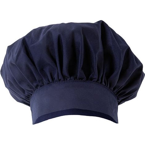 Gorro francés de cocinero con frunce VELILLA Serie 404001 Azul marino