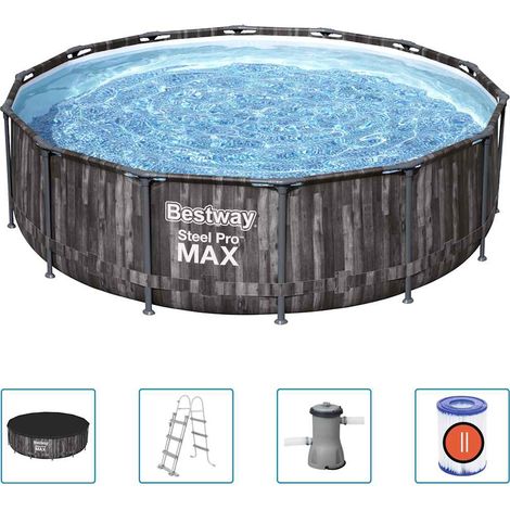 Bestway Steel Pro MAX Swimmingpool-Set Rund 427x107 cm