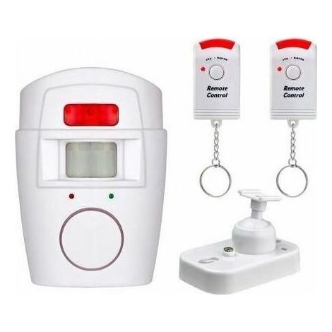 Remote Control Door Alarm, Pool Alarm Window Alarm, 105dB Infrared Siren for Home Security (1/5)
