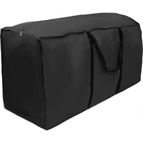 LAN Wasserdichte Aufbewahrungstasche für Gartenmöbelkissen, 210D Oxford-Gewebe, Outdoor-Aufbewahrungshülle, wasserdichte UV-beständige Terrassenstoff-Schutzhülle (116x47x51cm) (1/5)