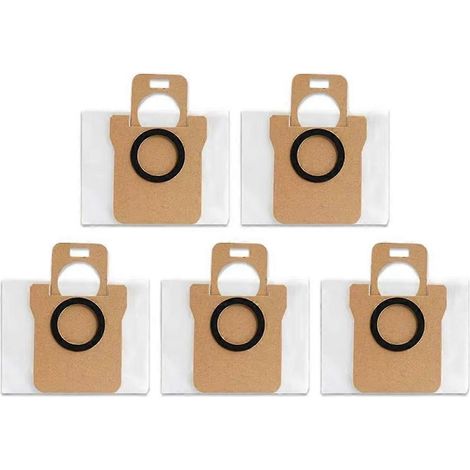 5PCS Dust Bags avec Xiaomi Robot Aspirateur H50 Pro / OV42GL Accessoires Sac à poussière pièce détachée (1/5)