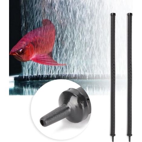 Bar à bulles d\'aération d\'oxygène diffuseur de bulles d\'aménagement paysager, barre à bulles en pierre à air, aquarium en (1/4)