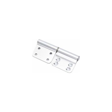 2pcs(Argento) en Acier Inoxydable Armoire Armoire charnière Portes Porte de Distribution boîte Armoire Porte boîte Industrielle charnière (1/5)