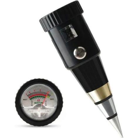 Capteur Sol - Humidité Et pH - Pour Plantes D'intérieur Jardin Potager - 1 Pièce (1/4)
