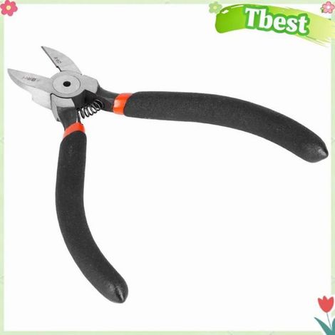 Tbest Pinces diagonales Mini pince bricolage produit [Acier au chrome vanadium] Pince à buse de 5 pouces (qualité industrielle) (1/4)