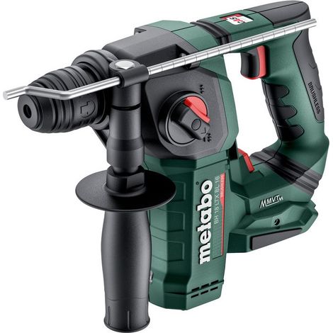 Marteau perforateur 18V 1,3J – Moteur Brushless – Perçage béton 16mm – Système anti-vibrations – Coffret MetaBox