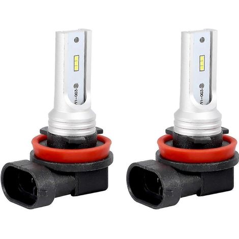 Ampoule LED antibrouillard H8 H11 H16, lampe antibrouillard LED H16 CSP-Y11, blanc froid 6500K (lot de 2) (1/5)