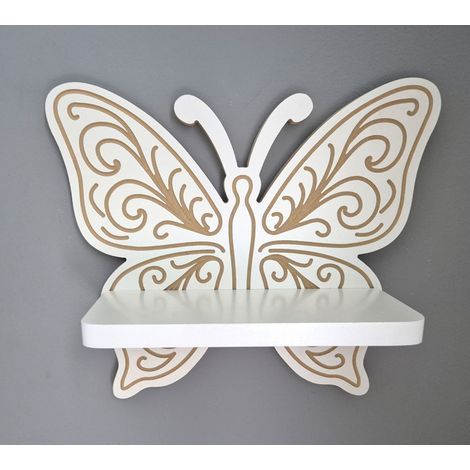 Estantería mariposa mk2, mariposa para habitación infantil - Elegance (1/5)