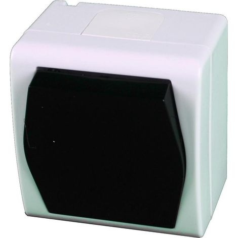 Interruptor elektro-plast Hermes2 diseño moderno protección IP44 (1/2)