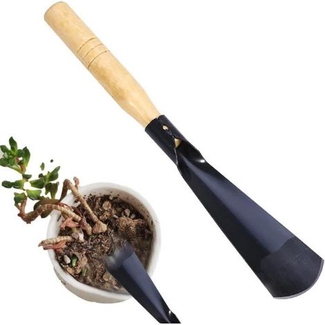 Pelle bêche,Pelle à Main de Jardin avec poignée Ergonomique  Pelle à Main de Jardin en Acier au Carbone Robuste Plus Solide Q[377] (1/4)