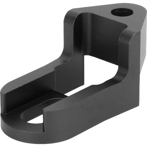 Rallonge d'étrier de frein pour vélo pliant, cadre 20 pouces, conversion de roues 451 à 406, selle noire (1/5)