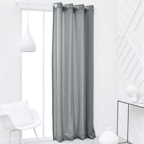 Tenda a anelli TODAY - 140x240cm - 100% Cotone - Acciaio (1/3)
