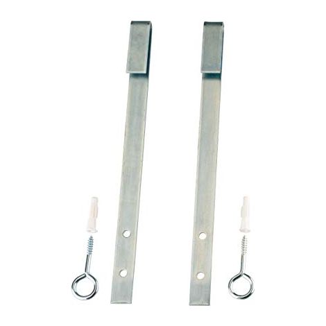 Alberts 901622 Protezione anti-effrazione per griglie, ferro piatto 20 x 2,5 mm, lunghezza 300 mm (1/3)