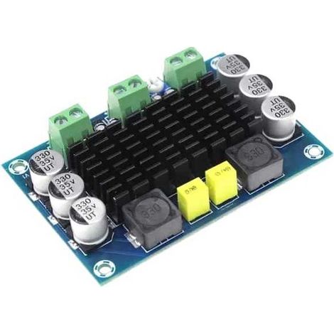 Amplificatore mono per alimentare 2 altoparlanti da 60 Watt 12V 4 Ohm (1/4)