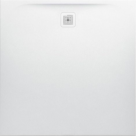 Receveur de douche carré LAUFEN PRO, écoulement latéral 1200 x 1200 x 33 mm LAUFEN blanc mat