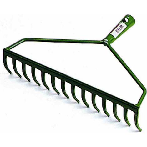 Bügel-Gartenrechen Laubbesen Kleinfeger Laubfeger Rechen Fächerbesen Gartengerät (1/4)