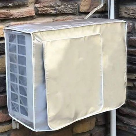 Housses de protection pour climatiseur extérieur - 105x40x75 cm - Étanches - Anti-poussière et anti-soleil - Avec trou d'aération (1/5)