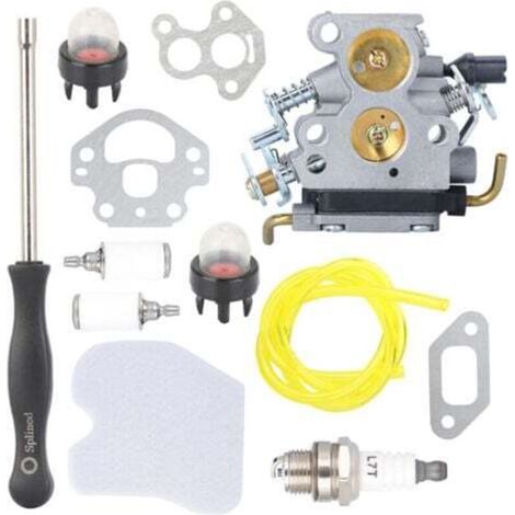Carburateur avec Tournevis de Réglag Filtre à Air pour Husqvarna 235 235E 236 236E 240 240E C1T-W33 4 Zama Tronçonneuse Remplace 574719402 545072601-DOU