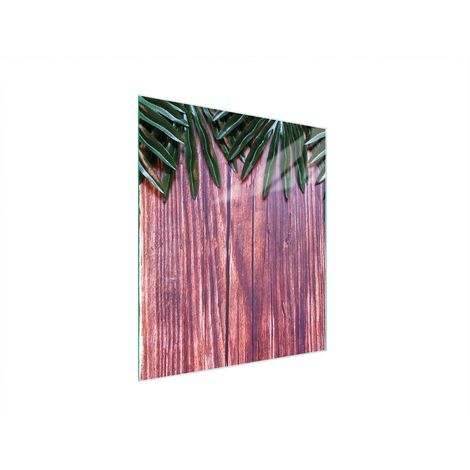 Planche à découper en verre 45x52 feuilles (1/5)
