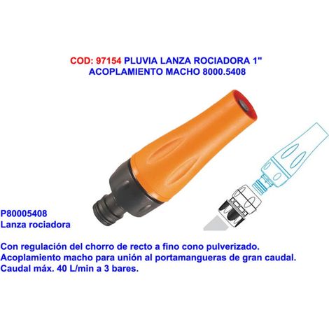 Pulvérisateur 1" Raccord Mâle PLUVIA/GF 5408