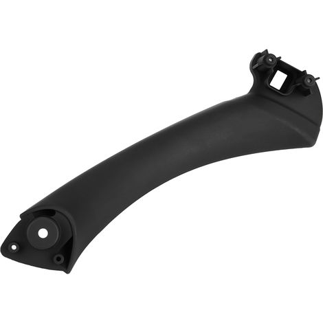 Baguette de garniture noire pour poignée de porte intérieure/panneau intérieur pour BMW Série 3 (modèles 2004-2012). (1/5)