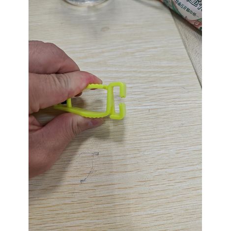 Zhioudz 6 Pcs Clip de Gants,Glove Gant Clips,Holder Clip,Clip Gants Travail,Clip Titulaire, pour Éviter La Perte Pendant Le Travail,Adapté aux Travailleurs Pompiers Jardins Chantiers, LBSTJ-136 (1/4)