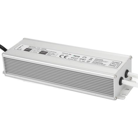 Alimentation LED étanche IP67 transformateur 150W 12V 0-12.5A, convertisseur courant constant, prise UE, entrée AC85-265V, adaptateur extérieur (1/5)
