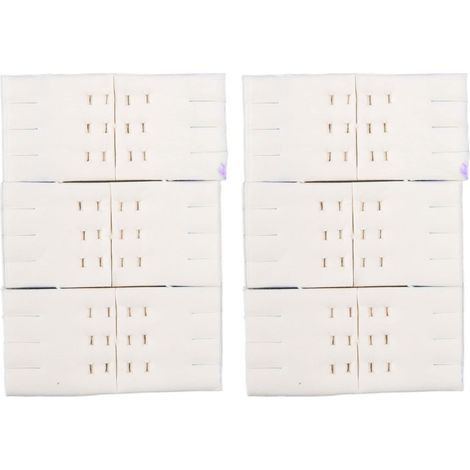 Confezione da 12 ricariche monouso per scopino WC – lavanda – solubili – stick – autopulenti – bagno