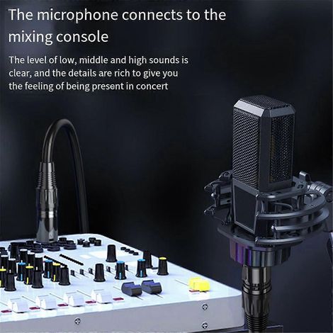XLR-Audiokabel für Karaoke-Mikrofon, Sound Cannon Kabel, 3 Meter