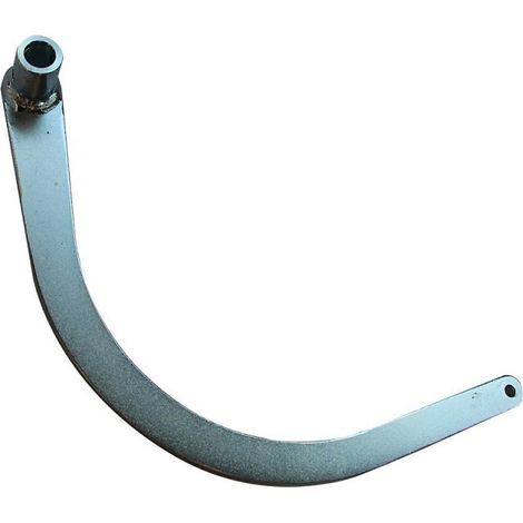 Kit bras W1 droit pour motorisation en linteau - brut (1/3)