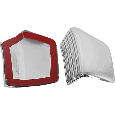 Cache chromé pour rétroviseurs extérieurs gauche et droit pour Honda Goldwing GL1500 (tous modèles GL 1500 de 1988 à 2000). (1/5)