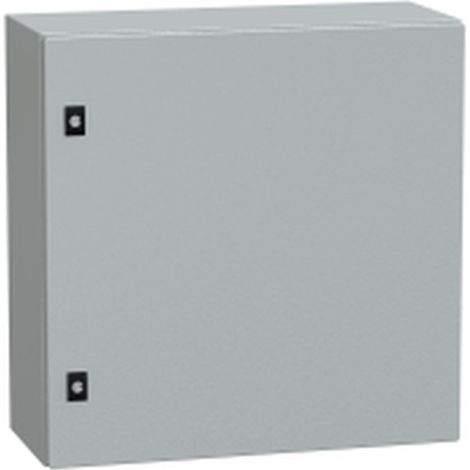 Coffret compact SPACIAL pour stores IP66 600 x 600 x 250 mm, acier avec revêtement en poudre RAL 7035