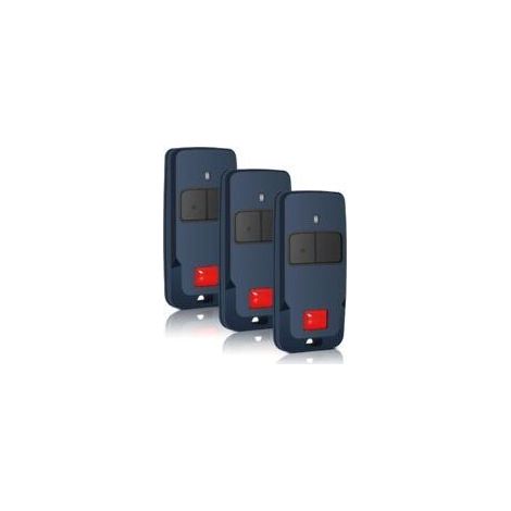 Telecomando a 3 pulsanti per BFT Mitto 2 B RCB 433,92 MHz - Compatibile con BFT Mitto, Kleio, Ghibli, TRC 2 - 2 pulsanti, codice turn-by-turn, facile da programmare