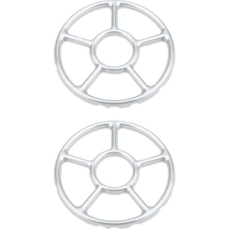 Lot de 2 réducteurs de gaz pour Plaque Réducteur de gaz Wok Rack Cuisinière à gaz Wok Rack Cuisinière à gaz Cuisinière à gaz Réservoir de gaz Cafetière Chaude Moka Coffee (6.1in/15.5cm)