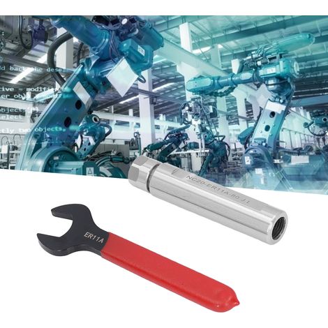 SL20-ER11A CNC ER Seitendruck-Elastik-Spannwerkzeughalter + Schraubenschlüssel (1/5)