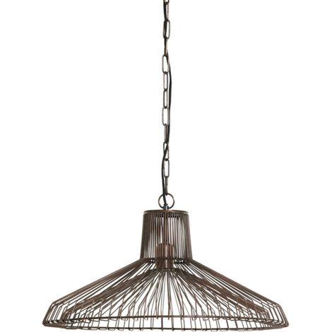 Light & Living - lampada a sospensione - Kasper - marrone - (1/4)