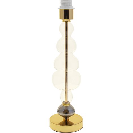 Base para Sobremesa LAGOA 1xE27 Al.44xD.12cm Oro