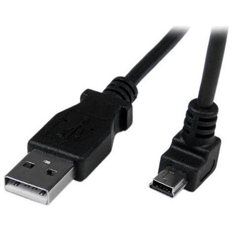 StarTech.com Cavo mini USB 2 m - A a Mini B angolare verso il basso (1/5)