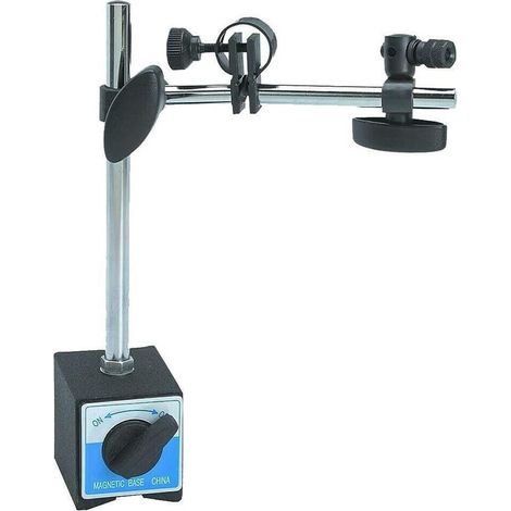 BASE MAGNETICA PER COMPARATORE SUPPORTO MAGNETICO TORNIO (1/4)