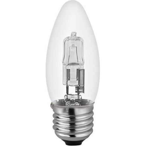 Ampoule halogène flamme - E27 - 28W - 370 lm - Blanc chaud