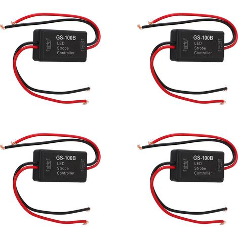 modules de commande de feux clignotants, contrôleurs de feux arrière stroboscopiques pour voitures, motos et vélos électriques (1/5)