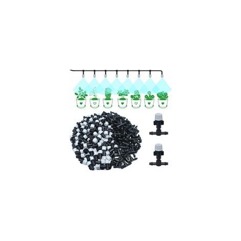 Système d'irrigation Jardin, 50pcs Micro Irrigation Goutte à Goutte Kit Automatique Kit d'irrigation Goutte àcpcs, Irrigation de Jardin pour Plantes de Patio (1/5)