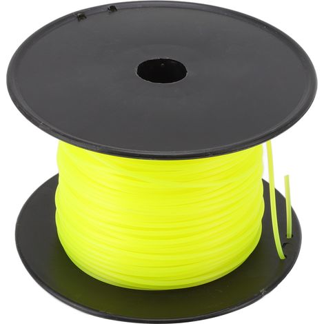 Nylon Weed Trimmer Line Heavy Duty Strimmer Wire 3mm Spool Replacement for Husqvarna Lawn Mower 100m/109.36yd (1/2)