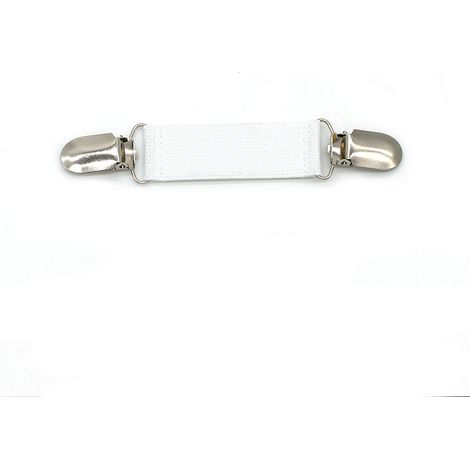 Stück Kleidergürtelclips, Cardigan-Clips, weiß & schwarz