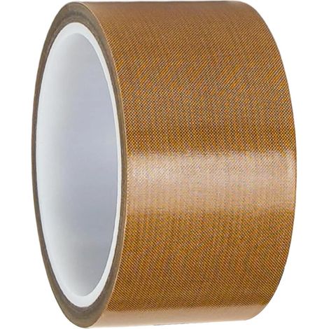 Ruban Haute Température Film Adhésif Haute Température Ruban En Tissu De Verre À Faible Friction Pour La Soudeuse Sous Vide, Sublimation, Fil, Bois, Tiroir, Armoire, Meuble (1/5)