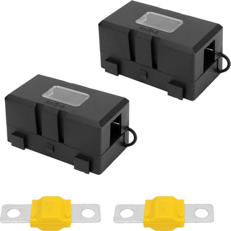 2 pièces porte-fusible AMI/Midi 60 ampères boulon à courant élevé voitures camions (1/5)