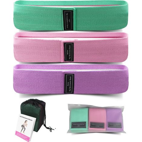 Bande De Résistance Pour Squat - Anneau En Latex Antidérapant - Pour Yoga Et Fitness - Lot De 1 (1/5)
